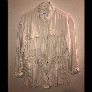 Off white linen jacket